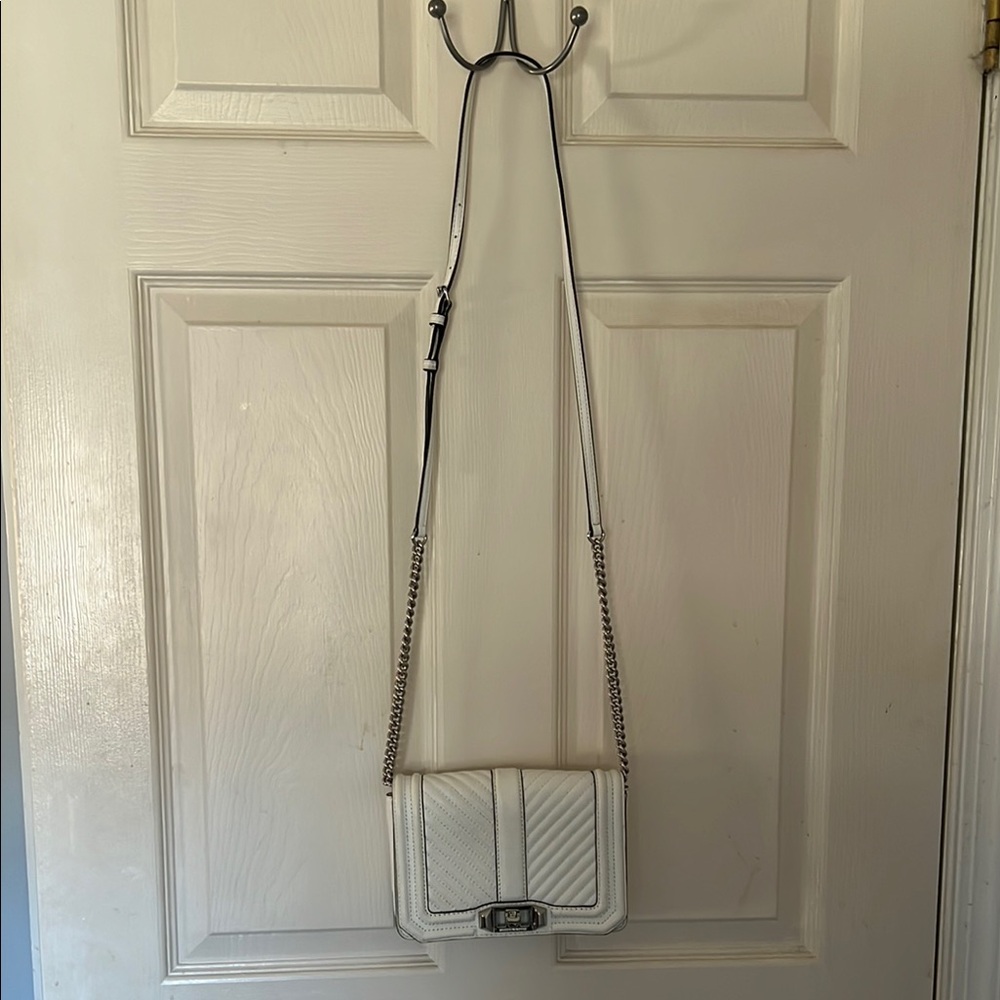 Elegant White Crossbody Bag